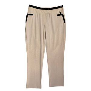 Slimming Pinstripe Business Casual Pants By Ashley Stewart Size 12W